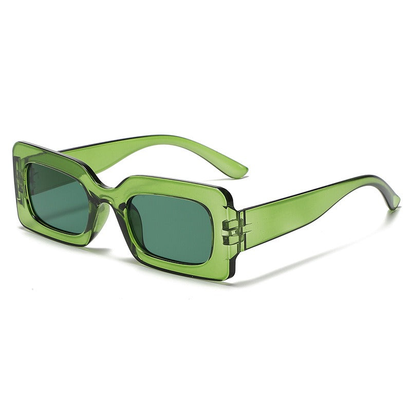 Box sunglasses fashionable and trendy retro glasses