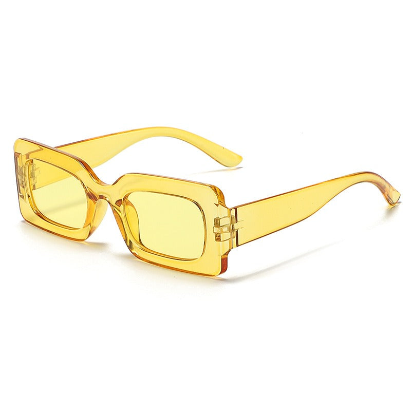 Box sunglasses fashionable and trendy retro glasses